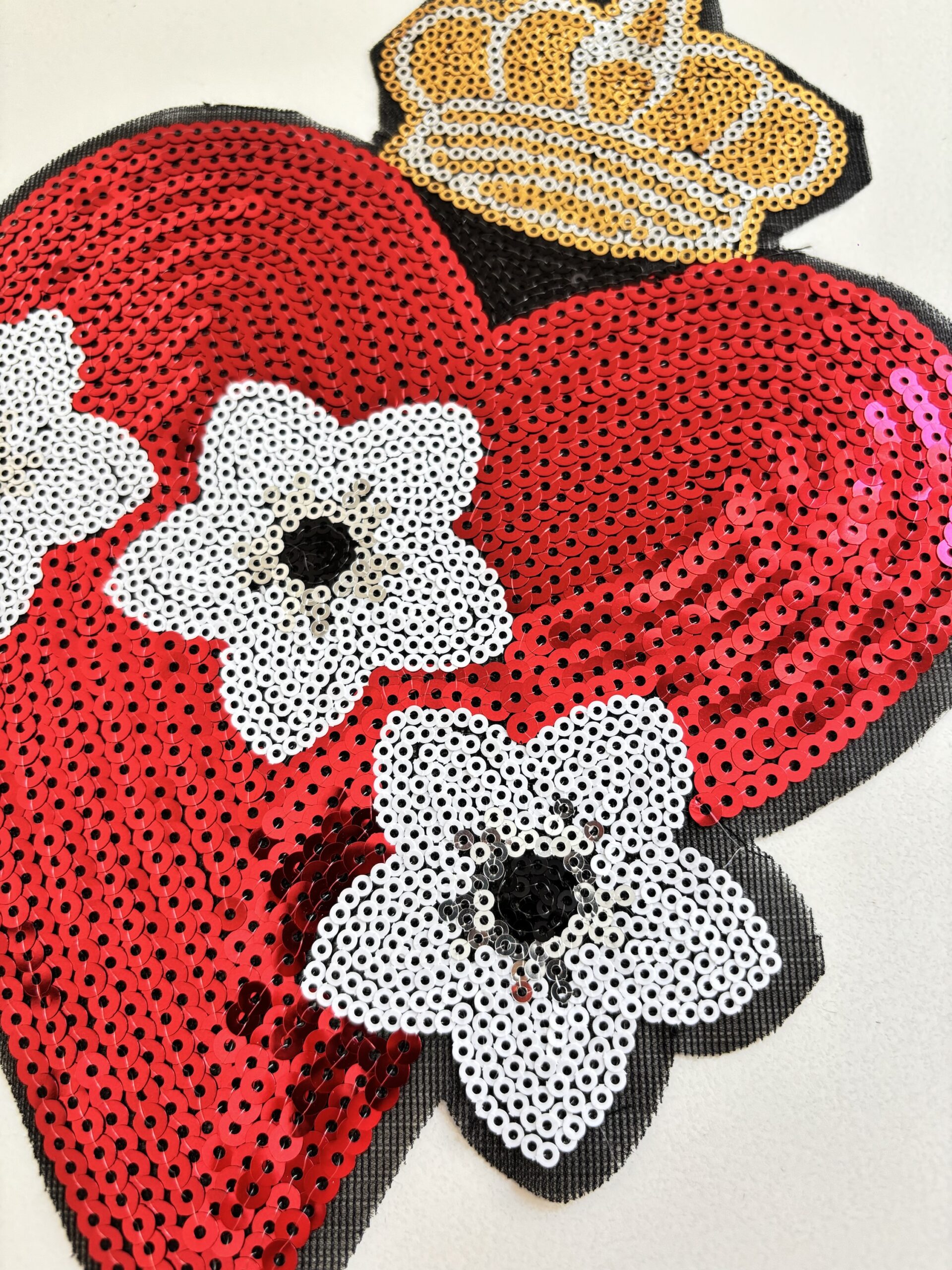 Corazón con flores y corona 👑 - Imagen 2