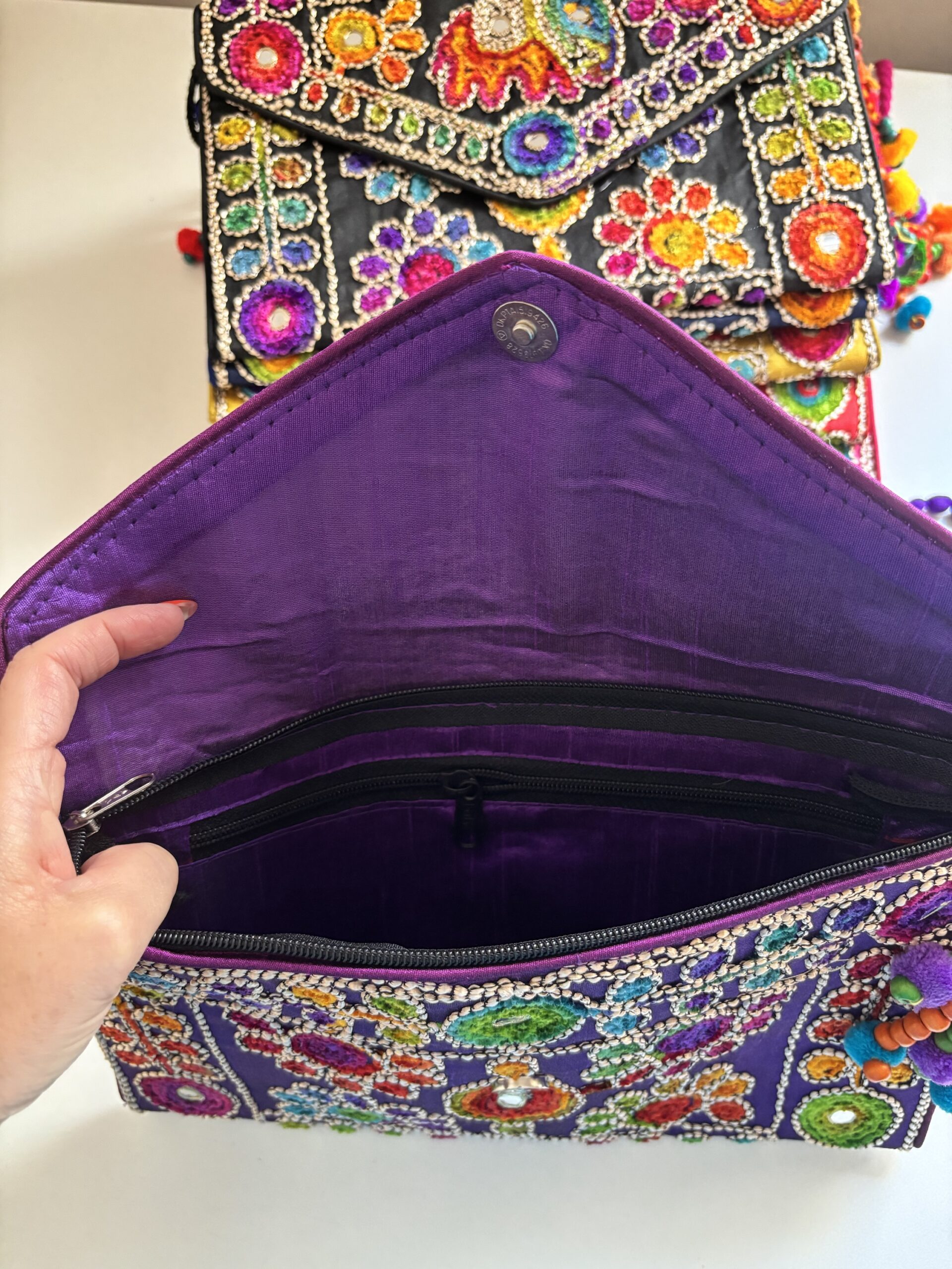 Sobre India Chic violeta - Imagen 5