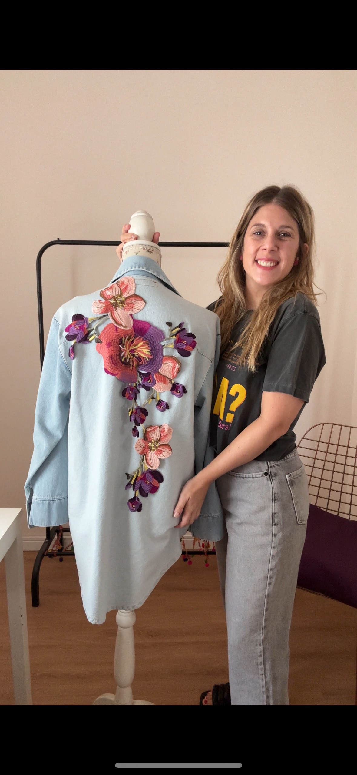 Floral con lila y violeta - Imagen 2