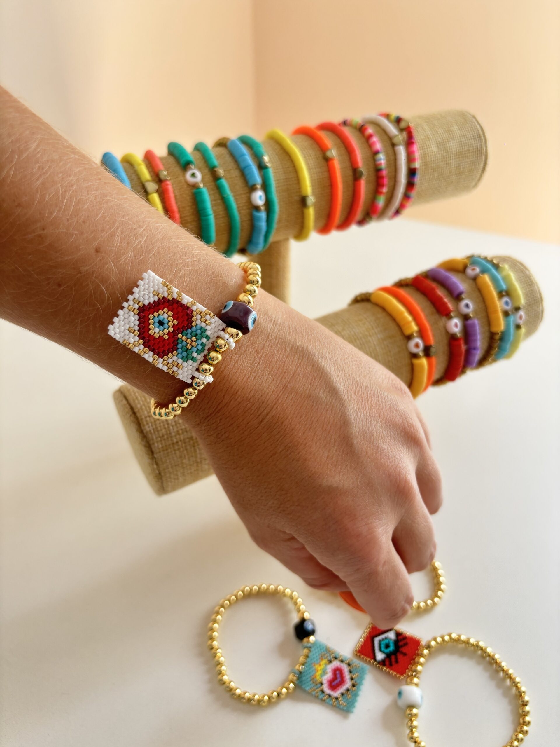 Pulsera banderita 💜